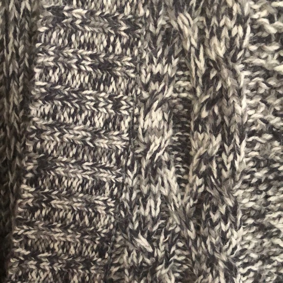 Express Shaker Stitch Sweater Coat Marled Grey - Picture 2 of 7